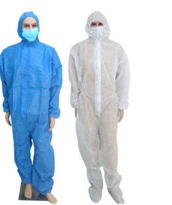 водоустойчивая устранимая защитная носка, биологический костюм Coverall PPE безопасности