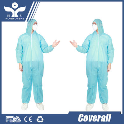 водоустойчивая устранимая защитная носка, биологический костюм Coverall PPE безопасности