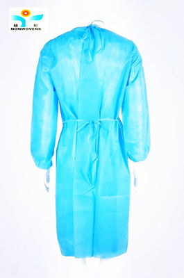 Мантии изоляции CE Pp газа Eo защитная одежда больницы стерильной голубой белой устранимая
